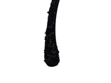 Load image into Gallery viewer, CHANEL シャネル ツイード サングラス ブラック プラスチック アイウェア ココマーク 小物 56☐17 5241 シルバー金具 美品 中古 4b003395