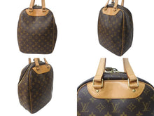 Load image into Gallery viewer, LOUIS VUITTON ルイヴィトン モノグラム エクスキュルシオン シューズバッグ M41450 ブラウン ゴールド金具 美品 中古 4b003403