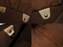 Load image into Gallery viewer, LOUIS VUITTON ルイヴィトン スピーディー25 ハンドバック M41528 モノグラム PVC レザー ブラウン ゴールド金具 美品 中古 4b003404