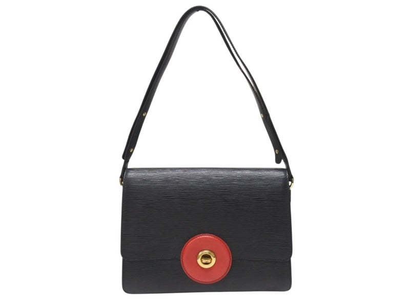 LOUIS VUITTON ルイヴィトン フリーラン エピ ワンショルダーバッグ M52415 ブラック レッド エピレザー ゴールド金具 ロゴ 美品 中古 4b003409