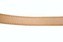 Load image into Gallery viewer, 極美品 LOUIS VUITTON ルイヴィトン ショルダーストラップ ナチュラル ベージュ ヌメ革 ゴールド金具 中古 4b003422