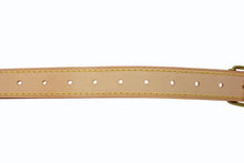 Load image into Gallery viewer, 極美品 LOUIS VUITTON ルイヴィトン ショルダーストラップ ナチュラル ベージュ ヌメ革 ゴールド金具 中古 4b003422