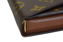 Load image into Gallery viewer, LOUIS VUITTON ルイヴィトン トランプ付きカードケース モノグラムキャンバス M58648 ブラウン ゴールド金具 美品 中古 4b003430
