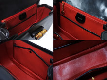 Load image into Gallery viewer, GUCCI グッチ バンブー 2WAY ハンドバッグ 000 2684 0633 レザー ブラック ゴールド金具 ウッド ショルダー 鞄 美品 中古 4b003464