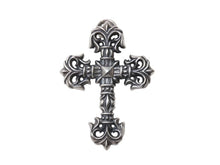 画像をギャラリービューアに読み込む, CHROME HEARTS クロムハーツ FILIG CROSS-SM スモール フィリグリー クロス ペンダントトップ 重量約76.3g 美品 中古 4b003470 