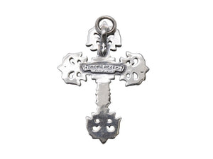 CHROME HEARTS クロムハーツ FILIG CROSS-SM スモール フィリグリー クロス ペンダントトップ 重量約76.3g 美品 中古 4b003470 