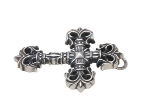 CHROME HEARTS クロムハーツ FILIG CROSS-SM スモール フィリグリー クロス ペンダントトップ 重量約76.3g 美品 中古 4b003470 
