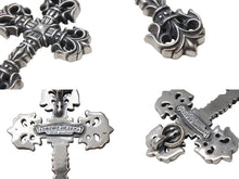 画像をギャラリービューアに読み込む, CHROME HEARTS クロムハーツ FILIG CROSS-SM スモール フィリグリー クロス ペンダントトップ 重量約76.3g 美品 中古 4b003470 