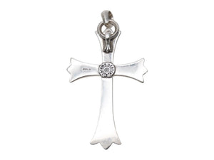 CHROME HEARTS クロムハーツ ラージCHクロス ウィベイル ペンダントトップ チャーム 重量約43.5g STERLING刻印 美品 中古 4b003471 