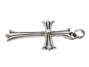 CHROME HEARTS クロムハーツ ラージCHクロス ウィベイル ペンダントトップ チャーム 重量約43.5g STERLING刻印 美品 中古 4b003471 