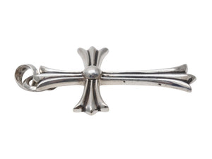 CHROME HEARTS クロムハーツ ラージCHクロス ウィベイル ペンダントトップ チャーム 重量約43.5g STERLING刻印 美品 中古 4b003471 