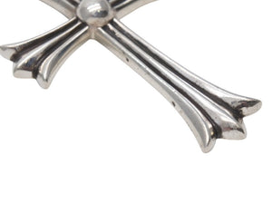 CHROME HEARTS クロムハーツ ラージCHクロス ウィベイル ペンダントトップ チャーム 重量約43.5g STERLING刻印 美品 中古 4b003471 