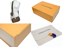 Load image into Gallery viewer, 極美品 LOUIS VUITTON ルイヴィトン ミュルティポシェット アクセソワール カーキ ショルダーバッグ モノグラム M44813 中古 4b003476