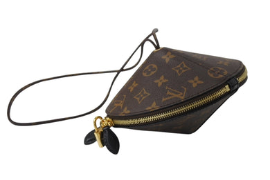 新品同様 LOUIS VUITTON ルイヴィトン トゥピ ワンショルダーバッグ M44592 モノグラム PVC レザー ゴールド金具 中古 4b003478