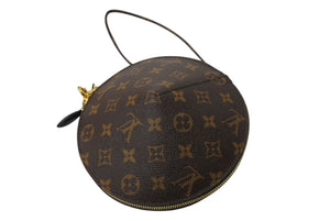 新品同様 LOUIS VUITTON ルイヴィトン トゥピ ワンショルダーバッグ M44592 モノグラム PVC レザー ゴールド金具 中古 4b003478