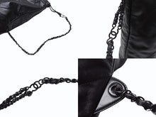 画像をギャラリービューアに読み込む, 極美品 CHANEL シャネル シャネル22 バックパック ハンドバッグ ココマーク ソーブラック カーフスキン ロゴ金具 中古 4b003486