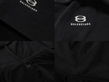 Load image into Gallery viewer, BALENCIAGA バレンシアガ UNITY SPORTS ICON ジップアップフーディー パーカー 794030 サイズ2 チャコール 美品 中古 4b003489