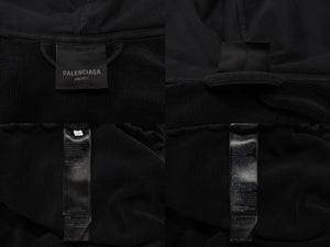 BALENCIAGA バレンシアガ UNITY SPORTS ICON ジップアップフーディー パーカー 794030 サイズ2 チャコール 美品 中古 4b003489