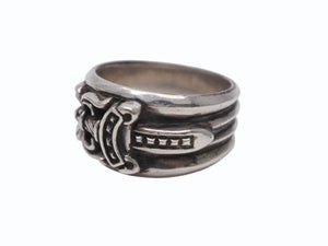 CHROME HEARTS クロムハーツ DAGGER ダガーリング 指輪 重量約13.9g スターリング刻印 21.5号 スターリング シルバー 美品 中古 4b003494 