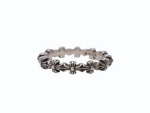 画像をギャラリービューアに読み込む, 極美品 CHROME HEARTS クロムハーツ TINY E CH PLUS BAND タイニー E CHプラス バンドリング 指輪 重量約2.2g 11.5号 シルバ−925 中古 4b003495 