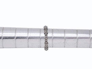 極美品 CHROME HEARTS クロムハーツ TINY E CH PLUS BAND タイニー E CHプラス バンドリング 指輪 重量約2.2g 11.5号 シルバ−925 中古 4b003495 