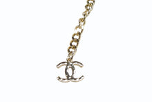 Load image into Gallery viewer, 極美品 CHANEL シャネル ツイード ハート ココマーク ロケットペンダント ネックレス AP9485 B22 K 中古 4b003497
