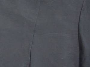 CELINE セリーヌ フィービー期 ロングスカート 2 2H94 サイズ36 アシンメトリー マーメイド ネイビー 変形 美品 中古 4b003498
