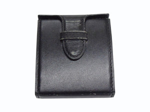 CARTIER カルティエ サントス トラベルクロック 置き時計 スイス製 レザー ステンレス W0100151 ホワイト 美品 中古 4b003500