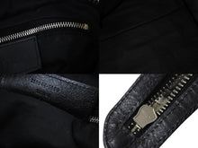 Load image into Gallery viewer, BALENCIAGA バレンシアガ ジャイアント ブローズ シティ 2WAY ハンドバッグ ブラック レザー 258044 ショルダー シルバー金具 良品 中古 4b003511