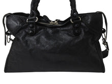 Load image into Gallery viewer, BALENCIAGA バレンシアガ ジャイアント ブローズ シティ 2WAY ハンドバッグ ブラック レザー 258044 ショルダー シルバー金具 良品 中古 4b003511