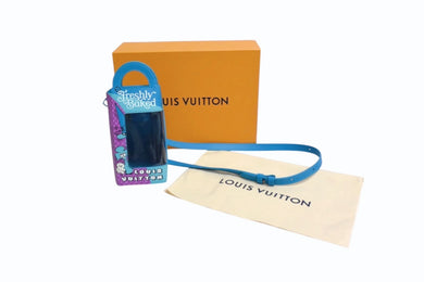 新品未使用 LOUIS VUITTON ルイヴィトン サンドウィッチ ボックス 2WAY ショルダーバッグ M82029 ICチップ 23SS ブルー 中古 4b003516