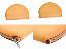 Load image into Gallery viewer, 極美品 LOUIS VUITTON ルイヴィトン 23SS フォーチュン・クッキー ジップレザーポーチクラッチバッグ M82025 ブラウン クリア 中古 4b003517