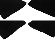 Load image into Gallery viewer, 極美品 CHROME HEARTS クロムハーツ 長袖Ｔシャツ ロンT サーマル セメタリークロス レザーパッチ ブラック コットン サイズXL 中古 4b003519