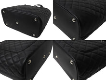Load image into Gallery viewer, 極美品 CHANEL シャネル カンボンライン ラージトートバッグ 15番台 A25169 ココマーク カーフスキン パテントレザー ブラック 中古 4b003534