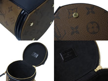 Load image into Gallery viewer, 極美品 LOUIS VUITTON ルイヴィトン カンヌ ショルダーバッグ M43986 モノグラムリバース ブラウン ブラック 中古 4b003536