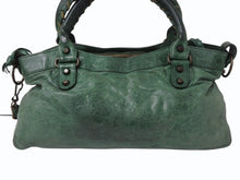Load image into Gallery viewer, BALENCIAGA バレンシアガ ザ ファースト 2WAY ショルダーバッグ 103208・213048 グリーン レザー ハンドバッグ 良品 中古 4b003541