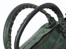 Load image into Gallery viewer, BALENCIAGA バレンシアガ ザ ファースト 2WAY ショルダーバッグ 103208・213048 グリーン レザー ハンドバッグ 良品 中古 4b003541