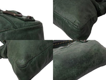 Load image into Gallery viewer, BALENCIAGA バレンシアガ ザ ファースト 2WAY ショルダーバッグ 103208・213048 グリーン レザー ハンドバッグ 良品 中古 4b003541