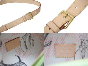 極美品 LOUIS VUITTON ルイヴィトン ミニ ゴルフバッグ 2WAYバッグ N40635 ダミエ ゴルフキャンバス Tyler,The Creator グリーン 中古 4b003543