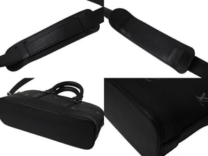 極美品 LOUIS VUITTON ルイヴィトン アルマ EW 2WAYショルダーバッグ M24529 モノグラムカーフスキン ブラック シルバー金具 中古 4b003544