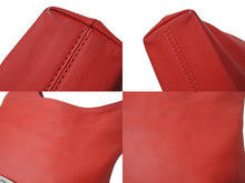 Load image into Gallery viewer, CHROME HEARTS クロムハーツ ダガー ショルダーバッグ ワンショルダーバッグ レッド レザー シルバー925 美品 中古 4b003553