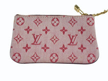 Load image into Gallery viewer, LOUIS VUITTON ルイヴィトン モノグラムミニ ポシェットクレ コインケース M92238 ピンク キャンバス ゴールド金具 美品 中古 4b003560