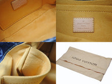 Load image into Gallery viewer, LOUIS VUITTON ルイヴィトン ミニプリーティ レイエ ショルダーバッグ M95333 モノグラムデニム ブルー 美品 中古 4b003566