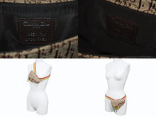 Load image into Gallery viewer, 極美品 Christian Dior クリスチャンディオール ウエストポーチ ベルトポーチ 096BM0054 トロッター柄 ラスタカラー ガリアーノ期 中古 4b003567