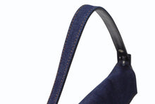 Load image into Gallery viewer, 新品未使用 FENDI フェンディ マンマバケット ワンショルダーバッグ 26424 デニム レザー インディゴブルー シルバー金具 中古 4b003569