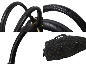 極美品 LOUIS VUITTON ルイヴィトン ネオカヴィMM ハンドバッグ M95351 モノグラムデニム レザー 2WAY ゴールド金具 中古 4b003570