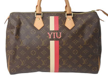 Load image into Gallery viewer, 極美品 LOUISVUITTON ルイヴィトン スピーディ35 ハンドバッグ マーカージュ M41524 モノグラムキャンバス ゴールド金具 ブラウン 中古 4b003580