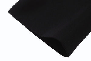 極美品 JIL SANDER ジルサンダー 21AW ウール ノーカラー ジャケット JSPS190015 ブラック サイズ34 中古 4b003581
