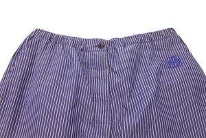 LOEWE ロエベ Striped Pyjama Trousers ストライプド パジャマトラウザーズ S359Y04X75 サイズL アナグラムロゴ刺繍 美品 中古 4b003583