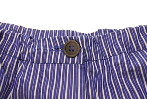 LOEWE ロエベ Striped Pyjama Trousers ストライプド パジャマトラウザーズ S359Y04X75 サイズL アナグラムロゴ刺繍 美品 中古 4b003583